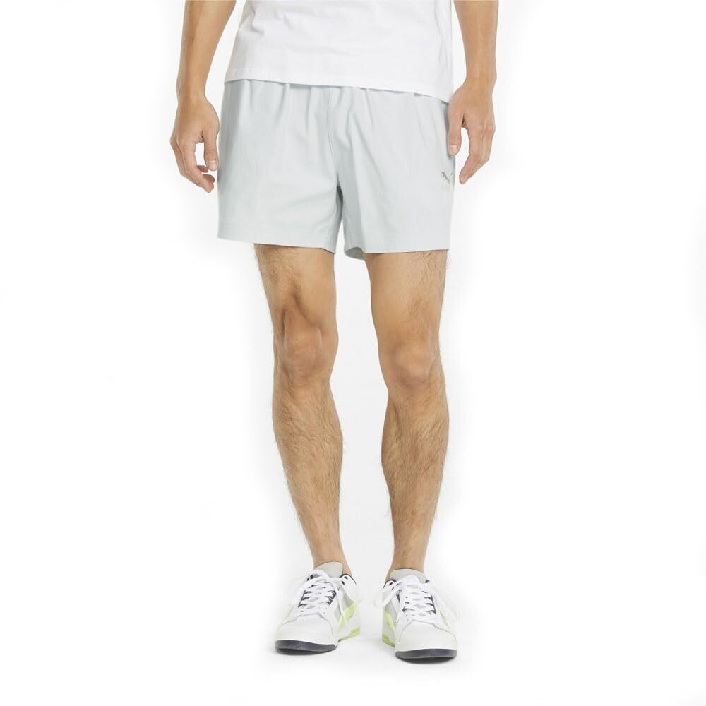 PUMA Classics Twill 5"" Shorts Ice Flow LG 5